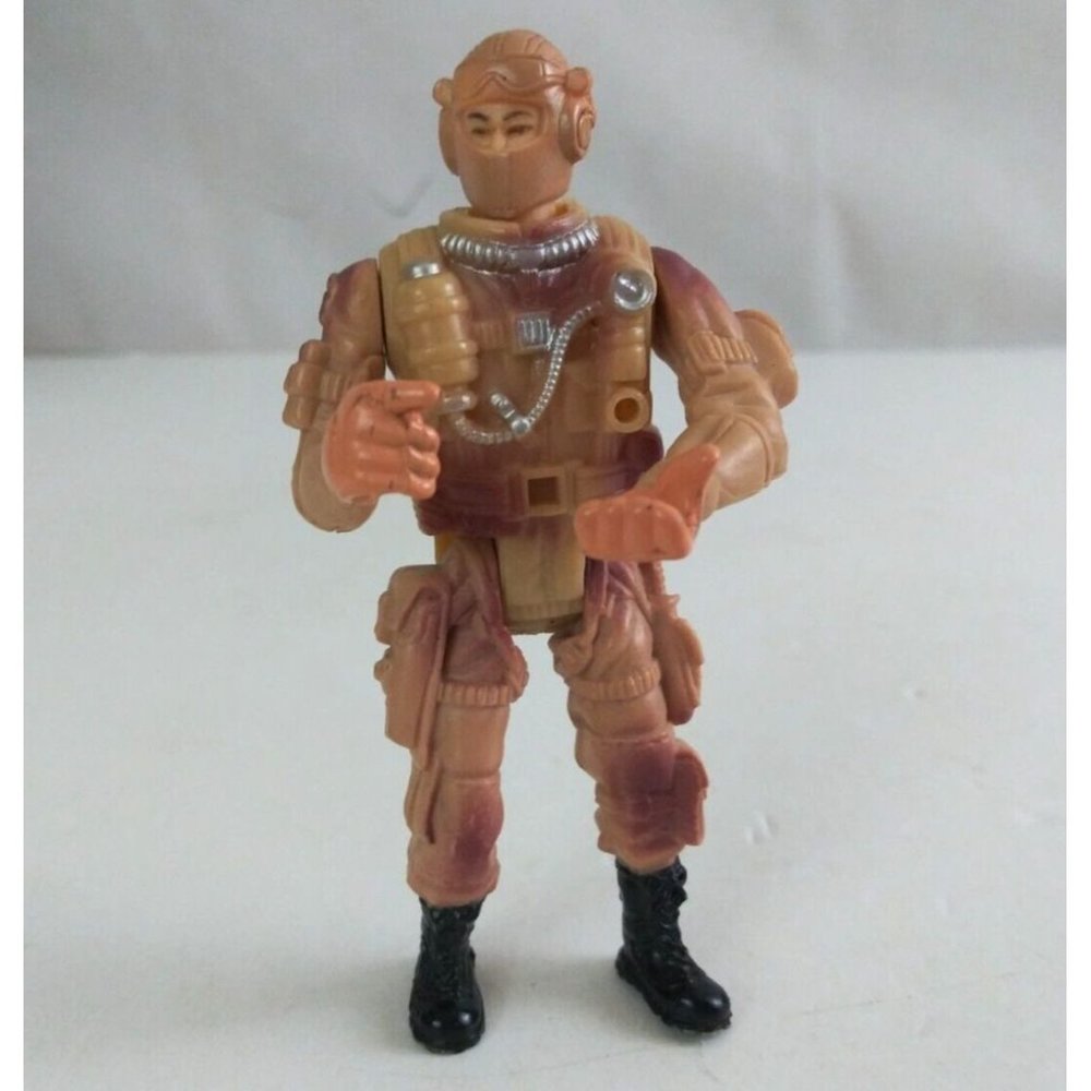 Vintage Military Special Forces Desert Soldier 4" Action Figure